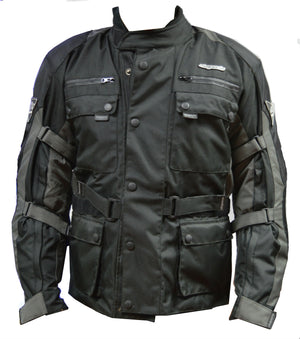 RKSports 1818  MENS TEXTILE MOTORBIKE MOTORCYCLE JACKET 2015 NEW 4 COLOURS