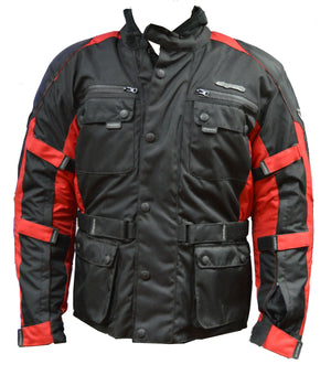 RKSports 1818  MENS TEXTILE MOTORBIKE MOTORCYCLE JACKET 2015 NEW 4 COLOURS