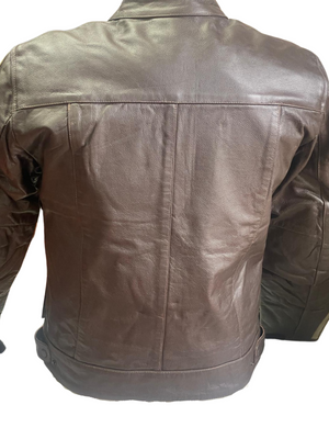 RKSports speed 3 Armoured Motorcycle motorbike  leather jacket Brown