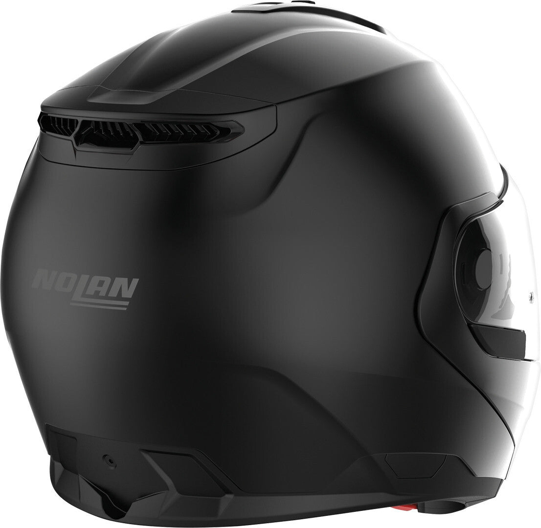 NOLAN N100-6 CLASSIC N-COM 010 FLAT BLACK MODULAR MOTORCYCLE HELMET