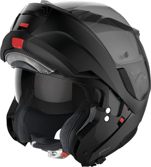 NOLAN N100-6 CLASSIC N-COM 010 FLAT BLACK MODULAR MOTORCYCLE HELMET