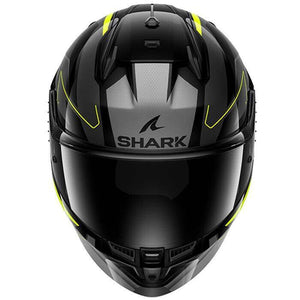 Shark D-Skwal 3 SIZLER KAY Grey/Flu Motorcycle Crash FullFace ECE 22.06 Helmet