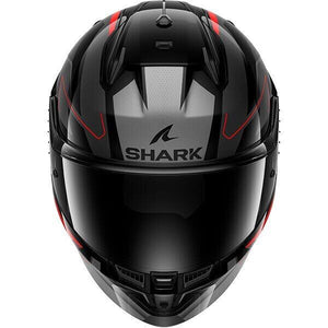 Shark D-Skwal 3 Motorcycle Helmet - Sizler Gloss Black / Anthracite / Red