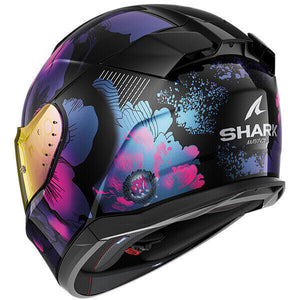 Shark D-Skwal 3 MAYFER KVX Black/Pink MotorcycleCrash FullFaceECE22.06Helmet