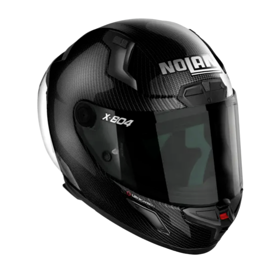 Nolan X-Series X-804 RS Ultra Carbon PURO 001 Black Motorbike Helmet ECE 22.06