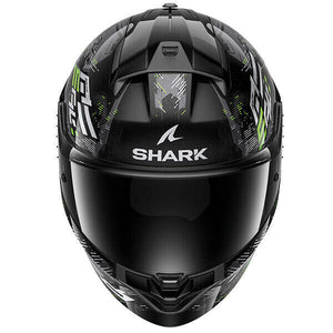 Shark Ridill 2 Molokai Full Face Motorcycle Helmet - Black/Green
