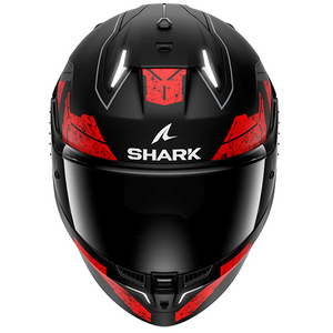 Shark Skwal i3 Rhad Motorcycle Motorbike Full Face Helmet Black Red Matt KUR