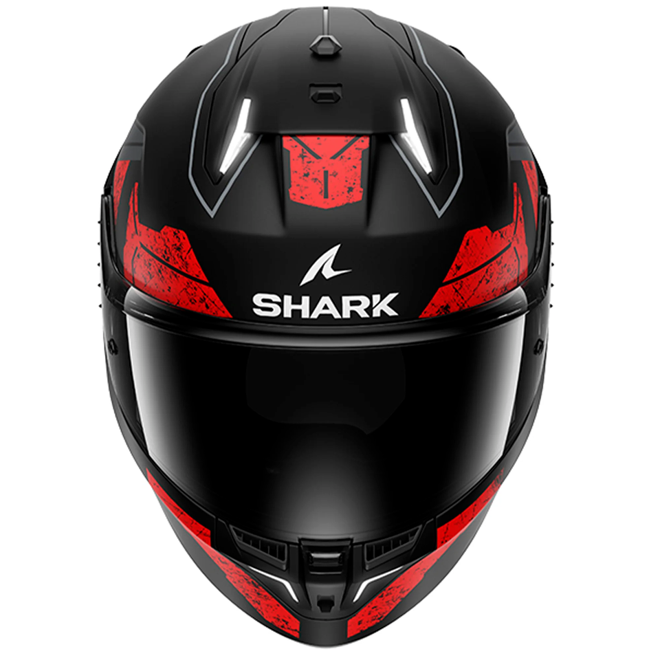 Shark Skwal i3 Rhad Motorcycle Motorbike Full Face Helmet Black Red Matt KUR