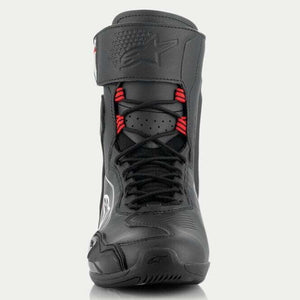Alpinestars (2024) Boots - SuperFaster Shoes (Black/Grey/Bright Red)