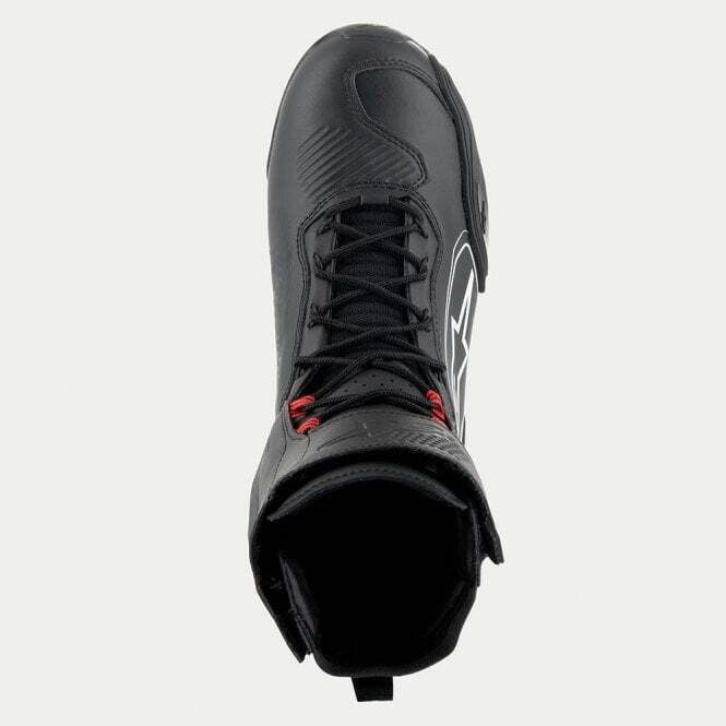 Alpinestars (2024) Boots - SuperFaster Shoes (Black/Grey/Bright Red)