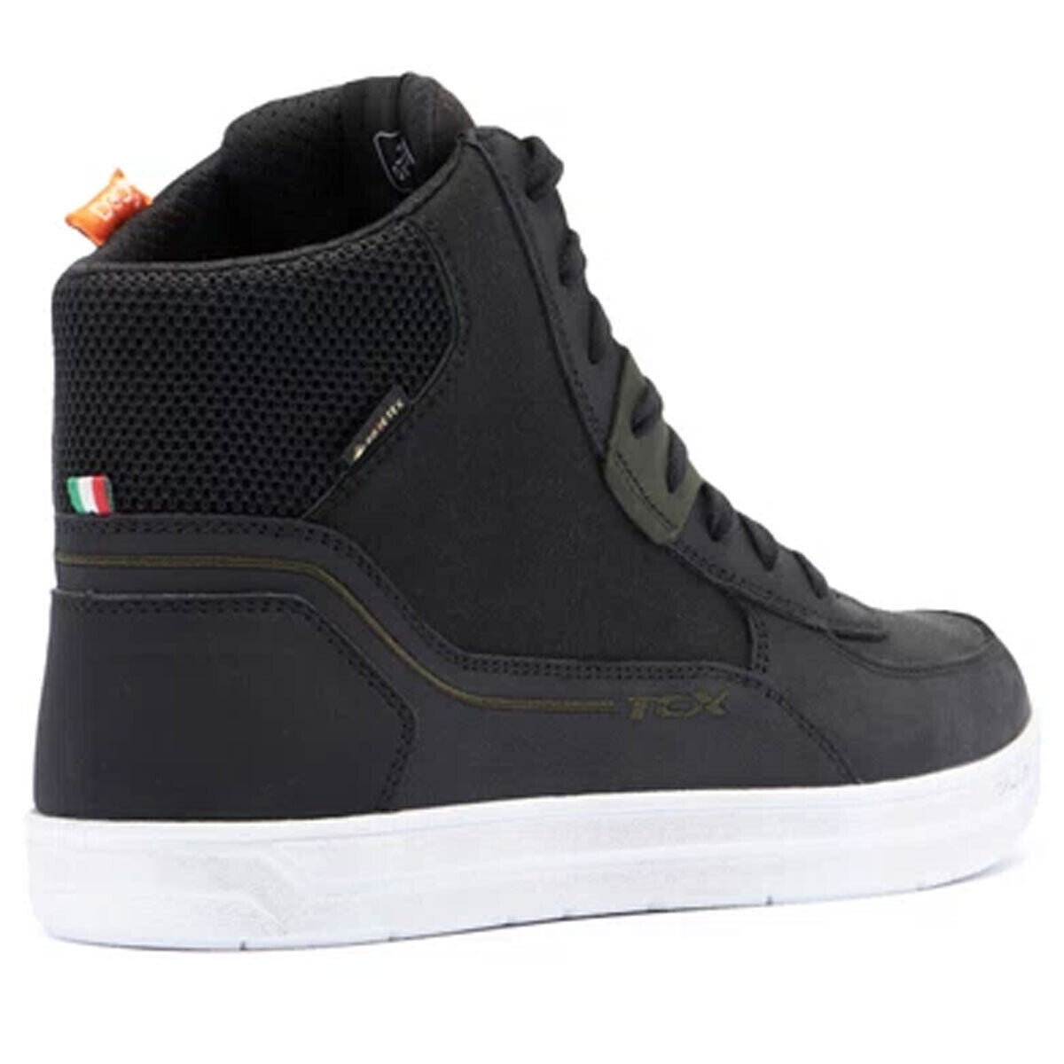 TCX Mood 2 All Weather Motorcycle Motorbike Gore-Tex Boots Black / White / Green