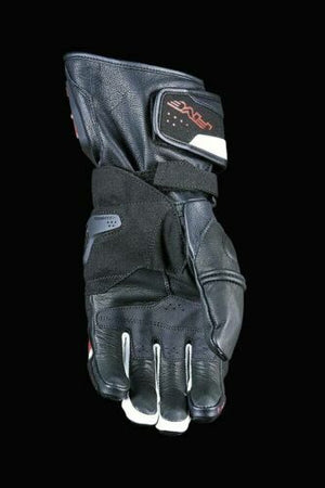 Five RFX4 Evo Motorcycle Glove Black-White-Red