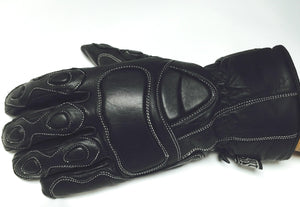 Winter Leather Motorcycle Motorbike Waterproof Gloves