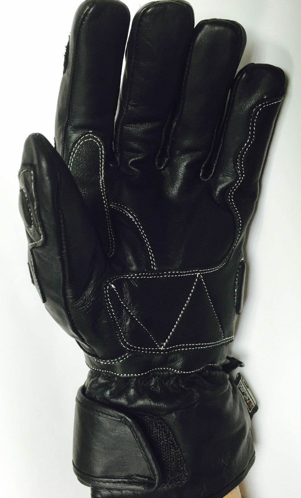 Winter Leather Motorcycle Motorbike Waterproof Gloves