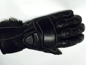 Winter Leather Motorcycle Motorbike Waterproof Gloves