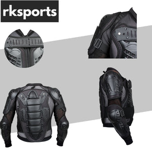 New RKSPORTS MOTOCROSS MOTORBIKE CE ARMOURED BODY PROTECTION  ADULT JACKETS