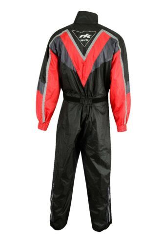 RKSPORTS ONE PIECE WATERPROOF MOTORBIKE MOTORCYCLE  FULL BODY RAIN OVER SUIT