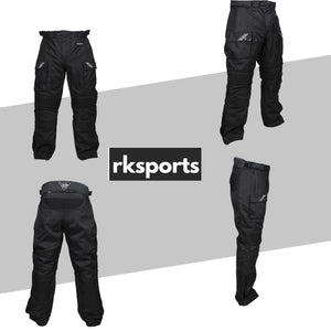 RKSPORTS STYLE STORM 2 WATERPROOF MOTORBIKE MOTORCYCLE MENS TEXTILE TROUSERS