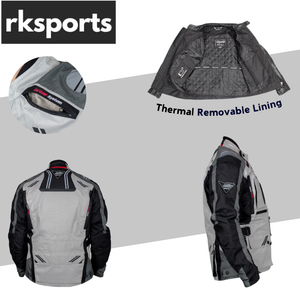 RKSports Style STORM 2 Motorbike Motorcycle  Double lined Waterproof Jacket