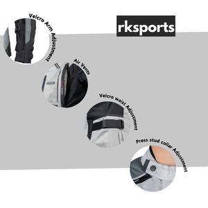 RKSports Style STORM 2 Motorbike Motorcycle  Double lined Waterproof Jacket