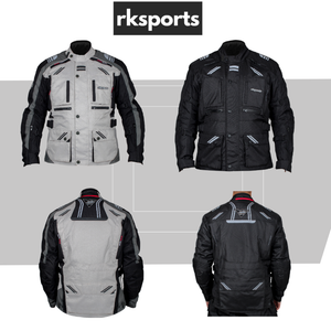 RKSports Style STORM 2 Motorbike Motorcycle  Double lined Waterproof Jacket