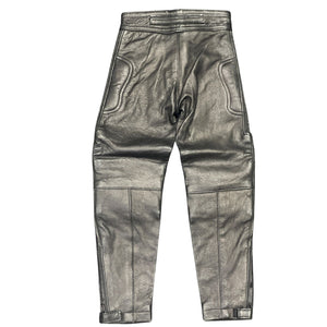 Kids Leather Skin Motorcycle Trousers – Durable & Protective Riding Gear