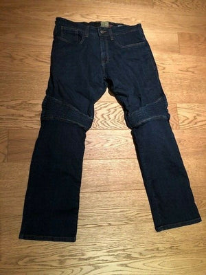 New Mens Blue Stretch motorbike Motorcycle  jeans with kevlar