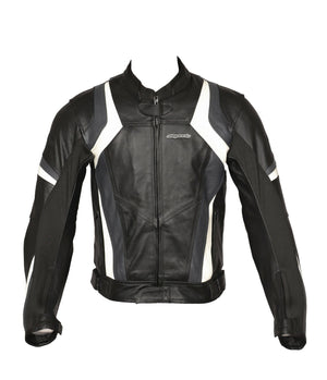 Rksports Mens Speed 7 biker Leather Motorcycle Armoured  Jacket