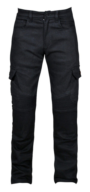 New Mens Stretch cargo motorbike Motorcycle  jeans with kevlar