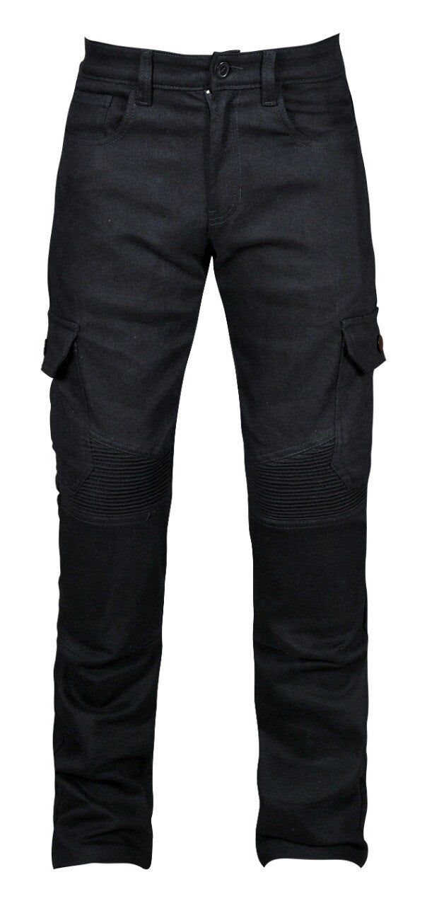 New Mens Stretch cargo motorbike Motorcycle  jeans with kevlar