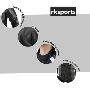 RKSports 737 LADIES TEXTILE WATERPROOF MOTORBIKE MOTORCYCLE JACKET CE ARMOUR