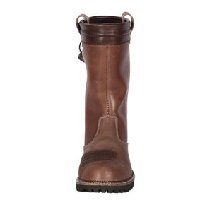 SPADA PALLAS LADIES URBAN DISTRESSED LEATHER WATERPROOF MOTORCYCLE BOOTS BROWN