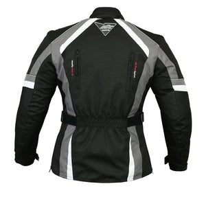 RKSports 737 LADIES TEXTILE WATERPROOF MOTORBIKE MOTORCYCLE JACKET CE ARMOUR
