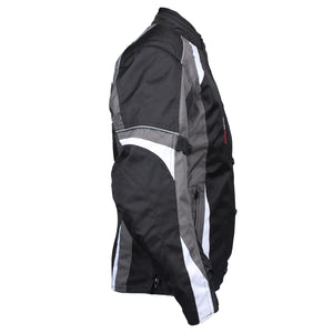 RKSports 737 LADIES TEXTILE WATERPROOF MOTORBIKE MOTORCYCLE JACKET CE ARMOUR