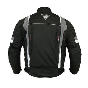 RKSports 1509 MENS WATERPROOF TEXTILE MOTORBIKE MOTORCYCLE JACKET CE ARMOUR