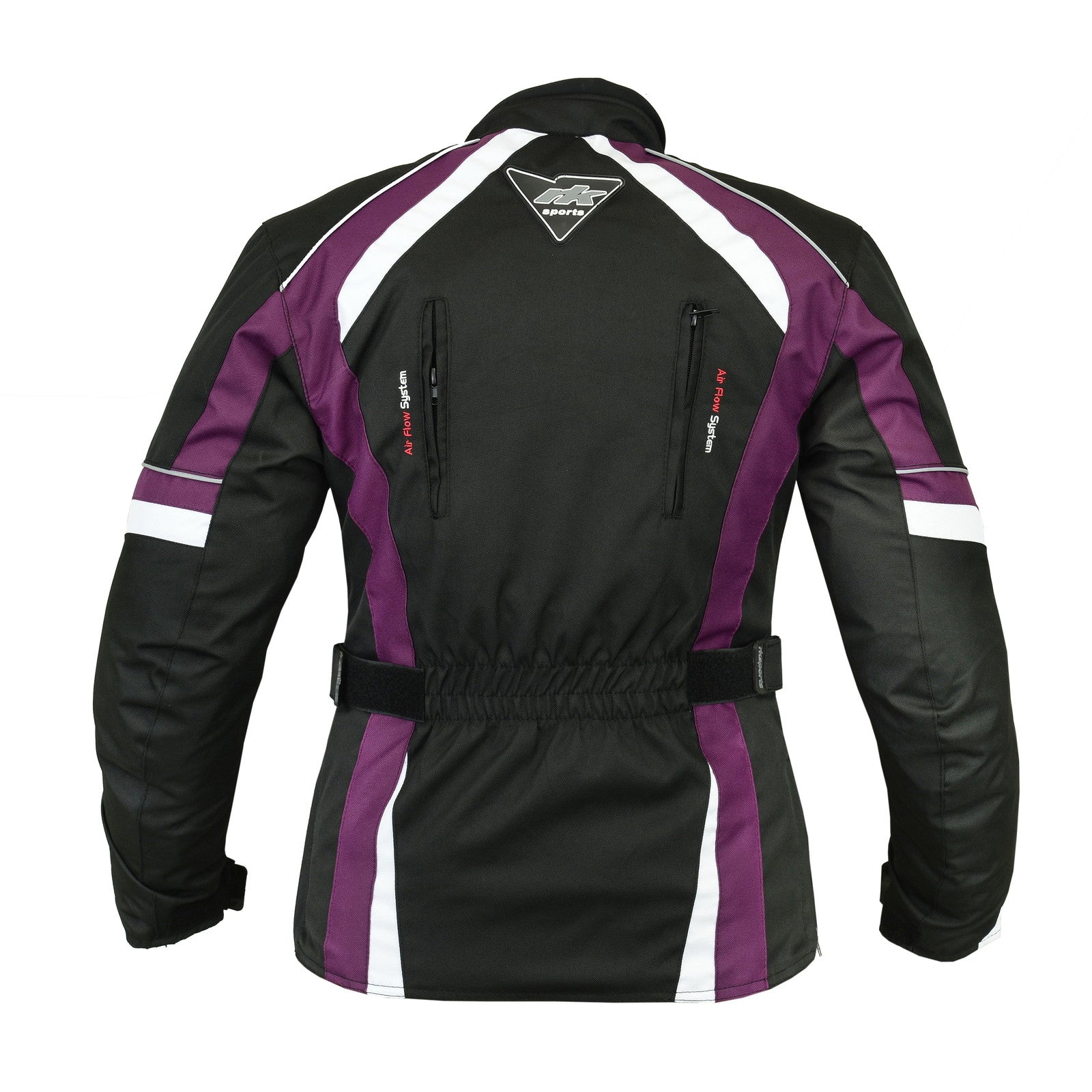 RKSports 737 LADIES TEXTILE WATERPROOF MOTORBIKE MOTORCYCLE JACKET CE ARMOUR