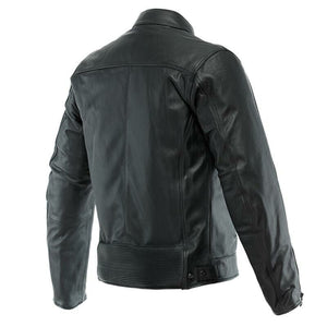 Dainese Zaurax Leather Jacket Motorbike Motorcycle - Black