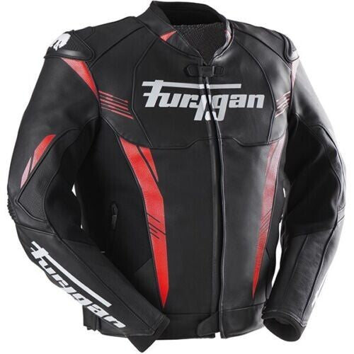 GENUINE FURYGAN PRO ONE MOTORCYCLE LEATHER JACKET