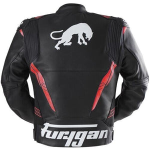 GENUINE FURYGAN PRO ONE MOTORCYCLE LEATHER JACKET