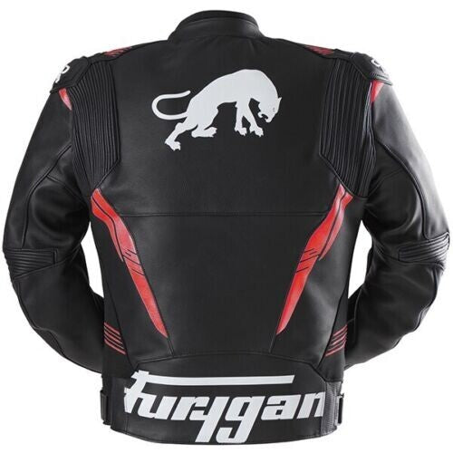 GENUINE FURYGAN PRO ONE MOTORCYCLE LEATHER JACKET
