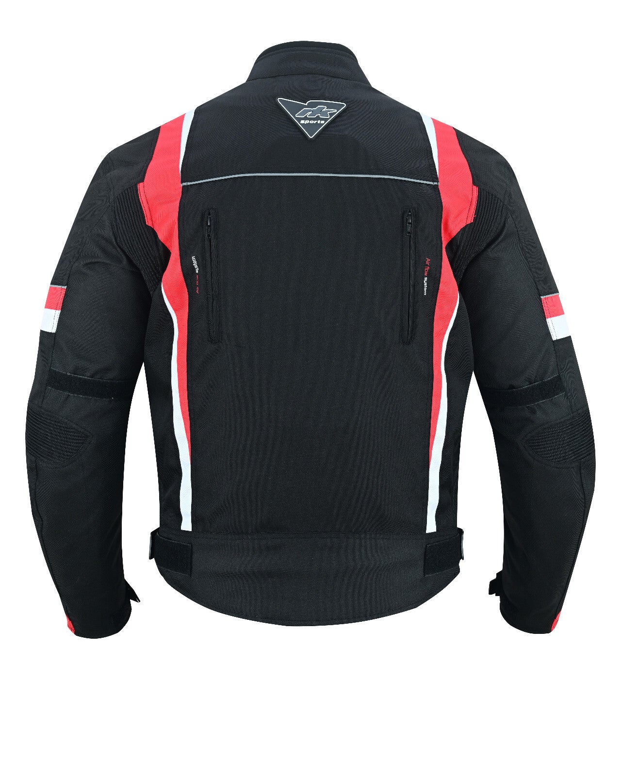 RKSports MENS 1509 RED TEXTILE MOTORBIKE MOTORCYCLE JACKET 2015 NEW