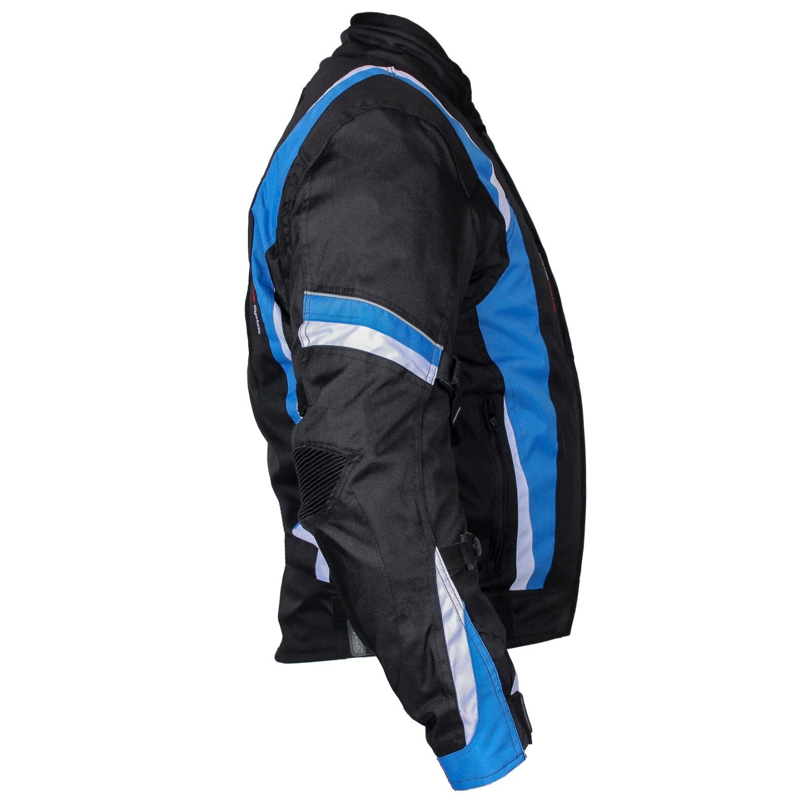 RKSports 1509 MENS BLUE TEXTILE MOTORBIKE MOTORCYCLE JACKET