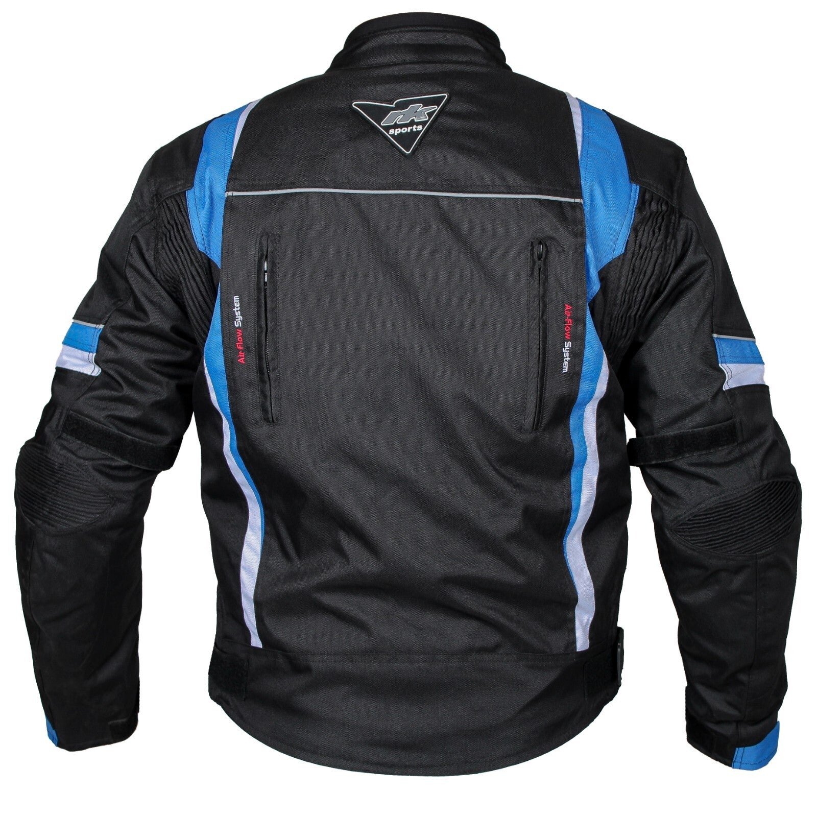RKSports 1509 MENS BLUE TEXTILE MOTORBIKE MOTORCYCLE JACKET