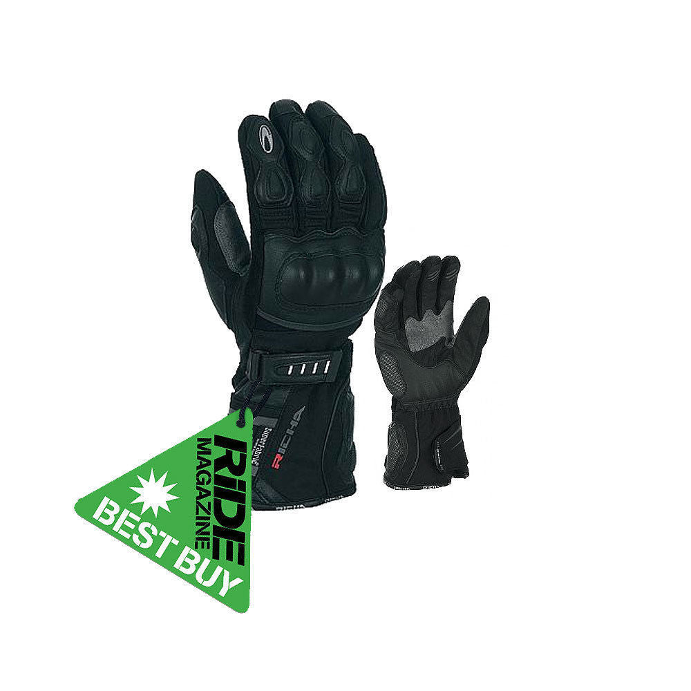 Richa Arctic Motorcycle Winter Gloves Hipora 100% Waterproof Mens WITH FREE GIFT
