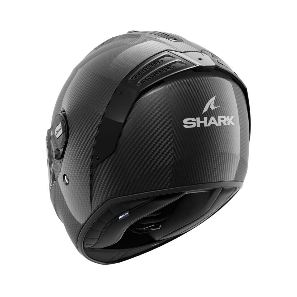 Shark Spartan RS Carbon Skin Black Full Face Motorcycle Crash Helmet