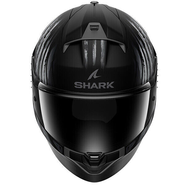 Shark Ridill 2 Assya Motorcycle Motorbike Full Face Helmet Black Grey MATT KAA