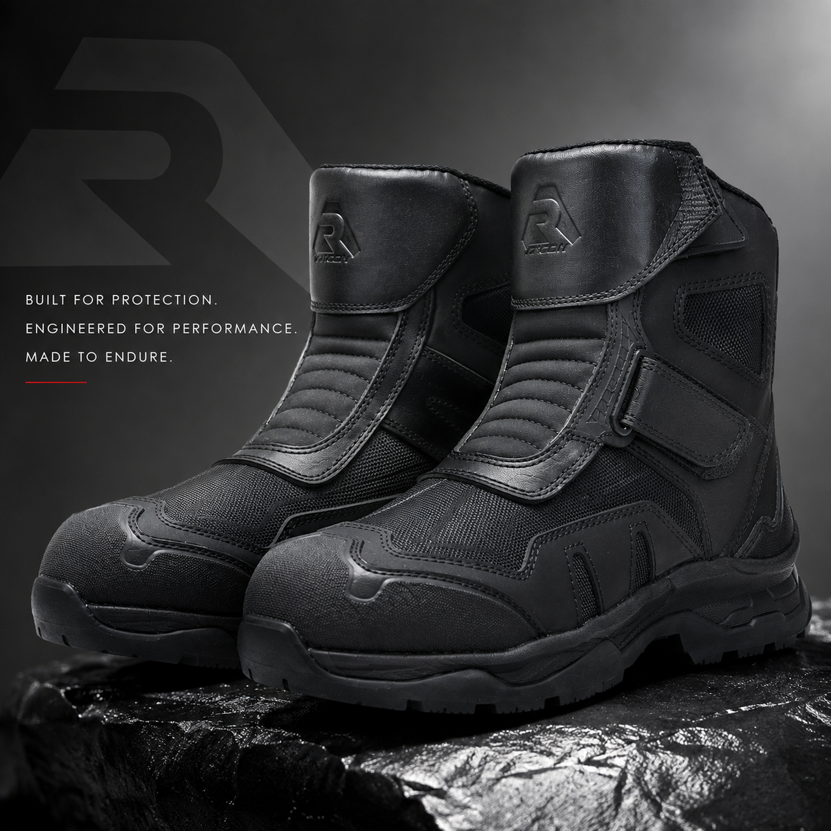 ARGON Gecko   SHORT  ANKLE MOTORBIKE MOTORCYCLE BOOTS LADIES & MEN