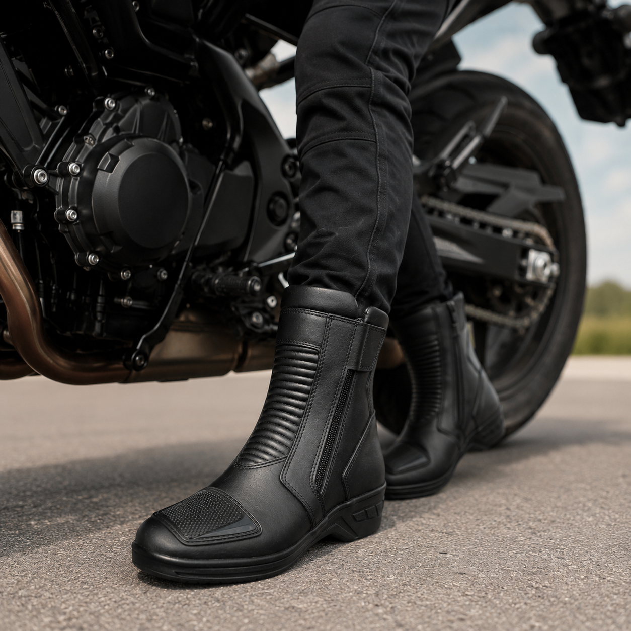 Ladies Buse Waterproof Motorbike Boots – Comfortable & Protective Riding Boots