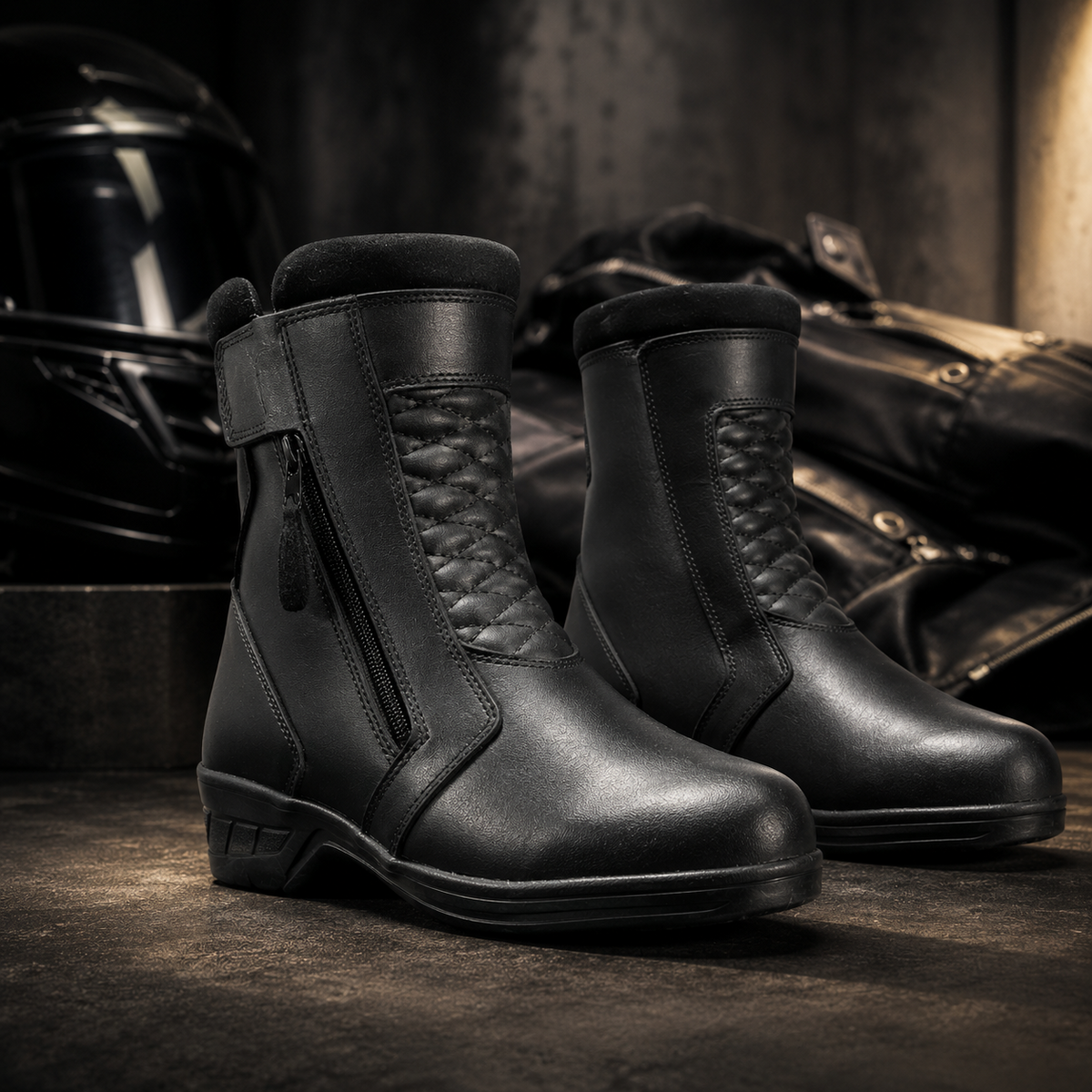 Sedici Waterproof Motorbike Boots – All-Weather Riding Protection