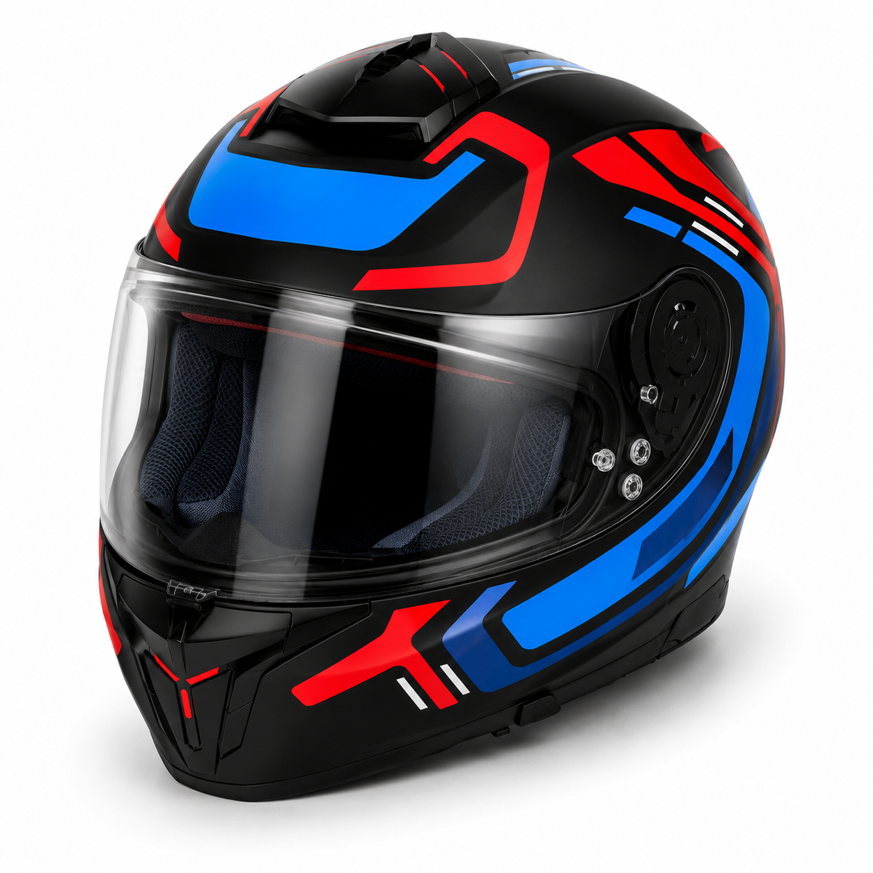 Helmet NOLAN N80-8 Ally N-Com Glossy Black / Blue / Red size xl